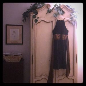 Black cocktail dress